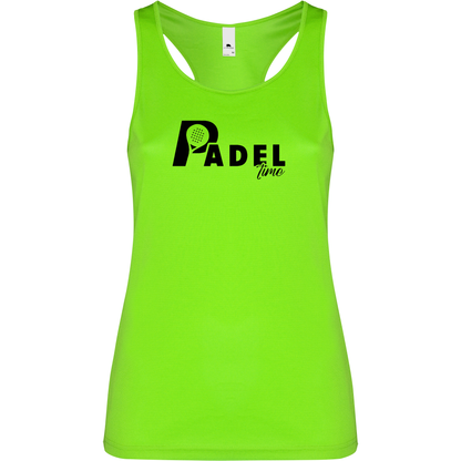 Canottiera Tecnica Donna- Padel Time Personalizzazione